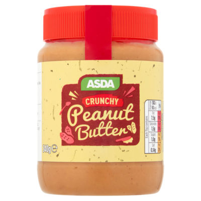 ASDA Classic Crunchy Peanut Butter 340g