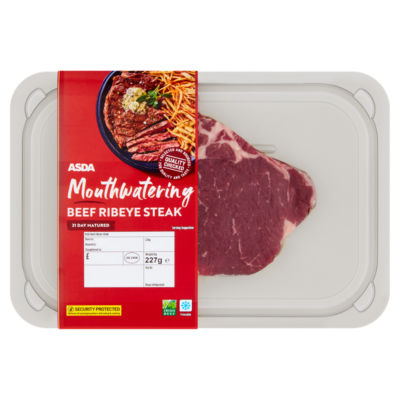 ASDA Beef Ribeye Steak 227g