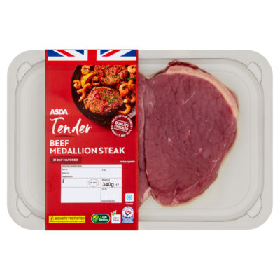 ASDA Medallion Beef Steaks