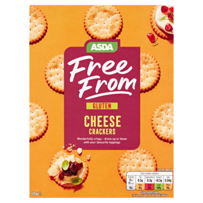 ASDA Free From Cheese Crackers