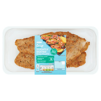 ASDA Crisp 2 Lightly Dusted Basa Fillets