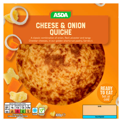 ASDA Cheese & Onion Quiche 400g