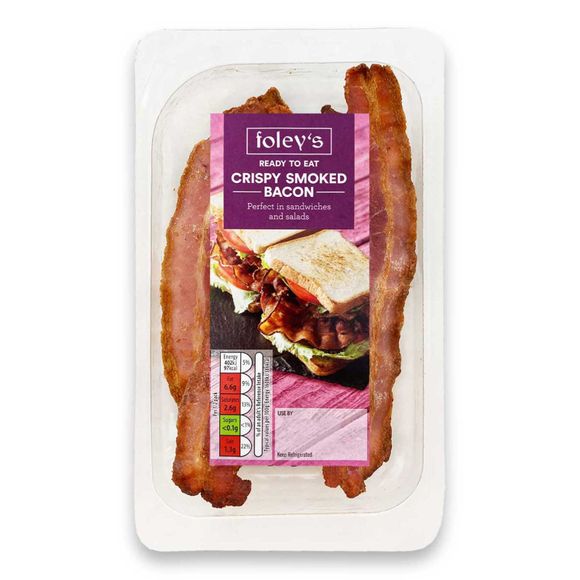 Foley's Crispy Smoked Bacon 50g