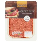 Premier Deli Corned Beef Slices x3 100g