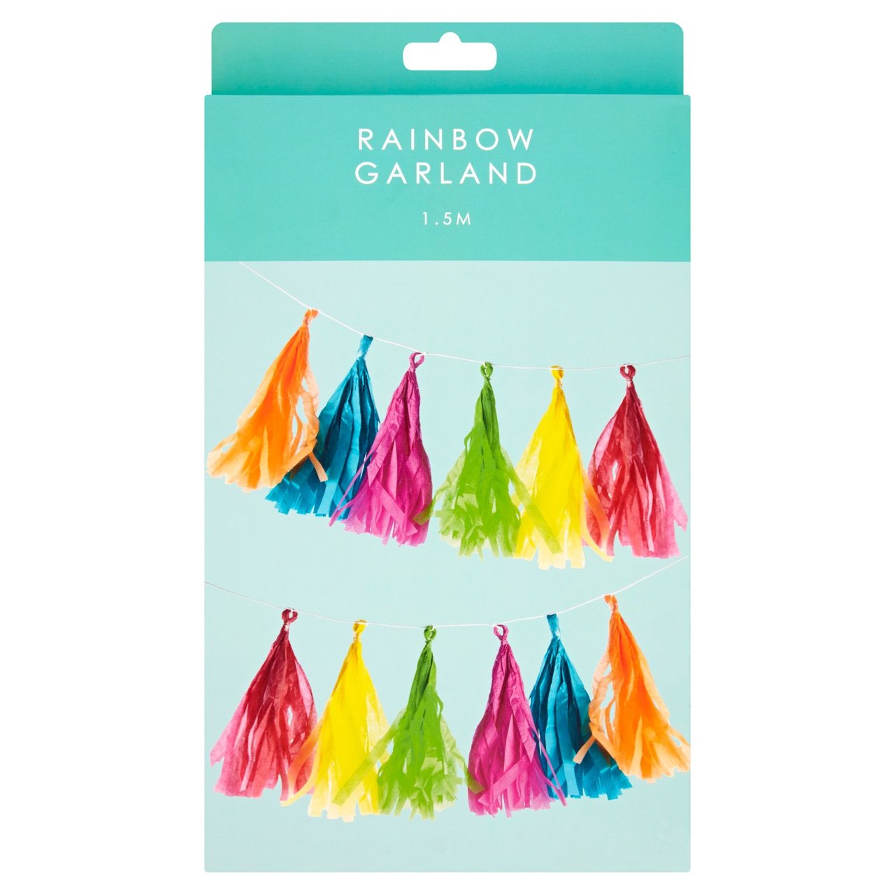 Talking Tables Rainbow Tassel Garland