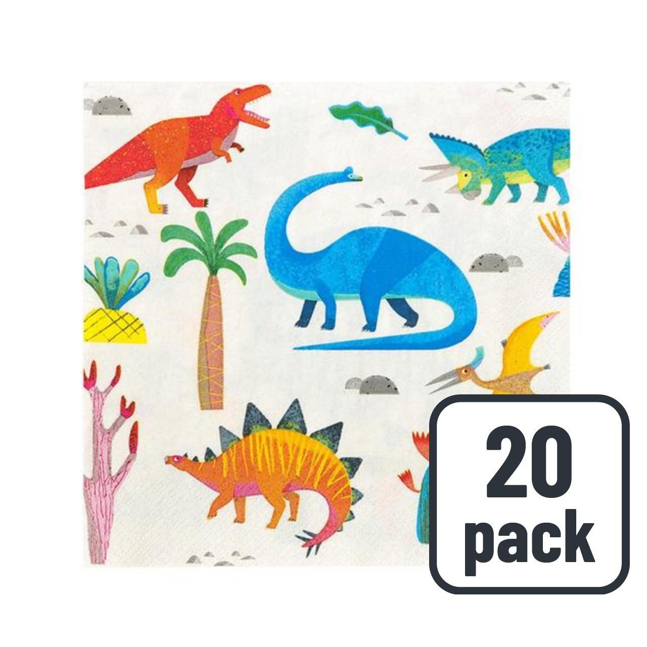 Dinosaur Paper Napkins