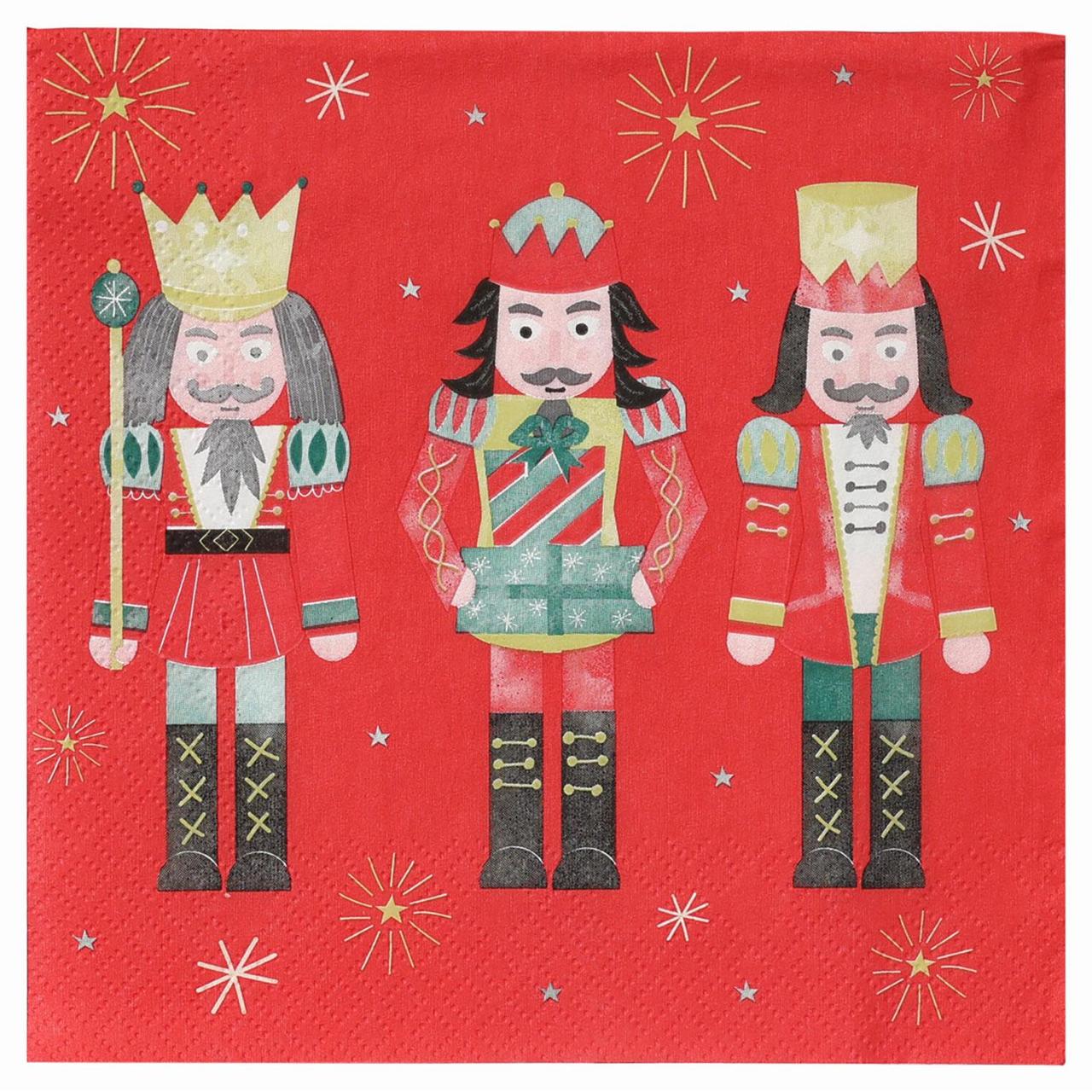 Nutcracker Christmas Napkins