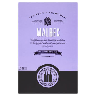 Refined & Elegant Wine Malbec 2.25 litres 