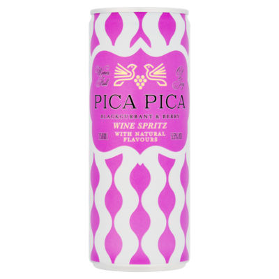 Pica Pica Blackcurrant & Berry Wine Spritz 250ml