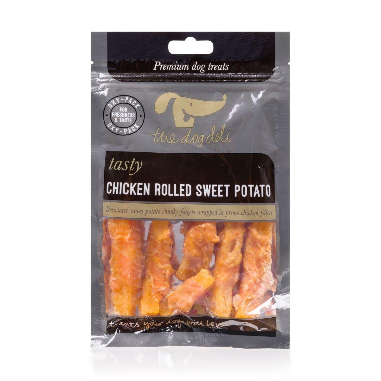 Petface The Dog Deli Chicken Rolled Sweet Potato Dog Treat