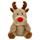 Petface Sitting Reindeer Plush Dog Toy