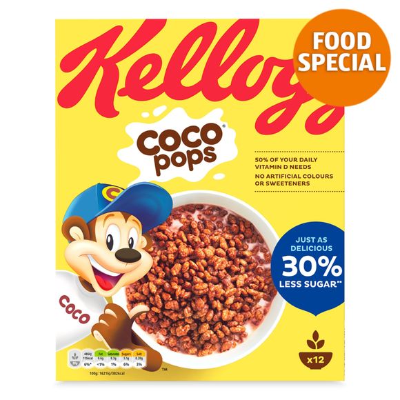 Coco Pops Kellogg's Cereal 375g