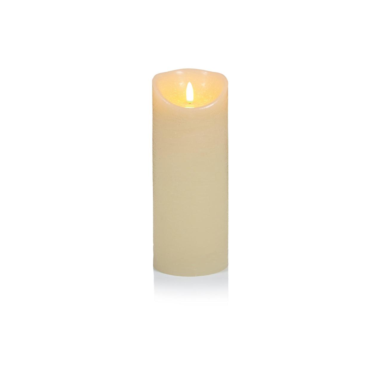 Cream FlickABright Timer LED Candle