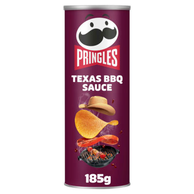 Pringles Texas BBQ Sauce Sharing Crisps 185g