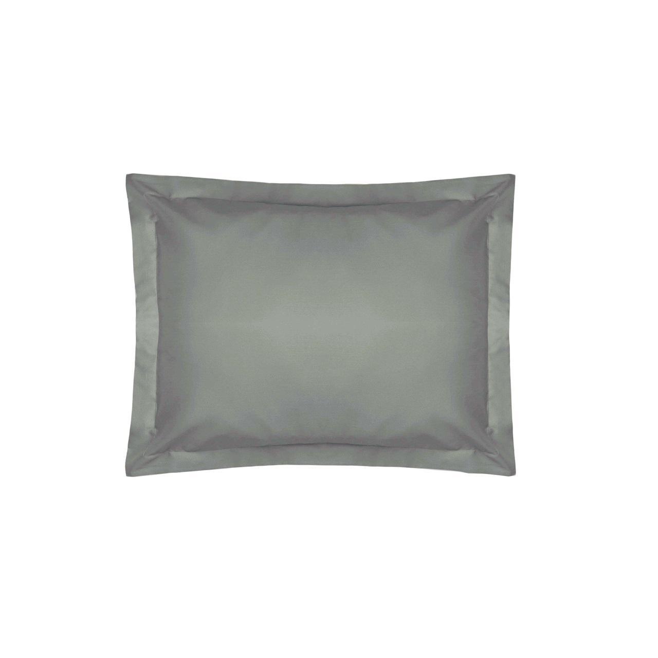 Belledorm Oxford Egyptian Blend Pillowcase, Slate