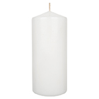 Habitat Large Pillar Candle - White