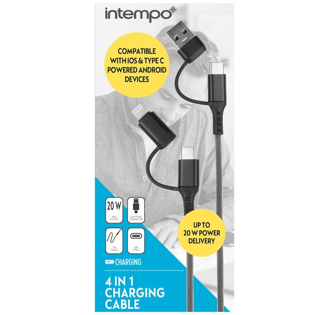 Intempo 4 In 1 Charging Cable 