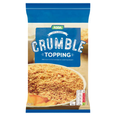 BAKE by ASDA Crumble Topping 225g