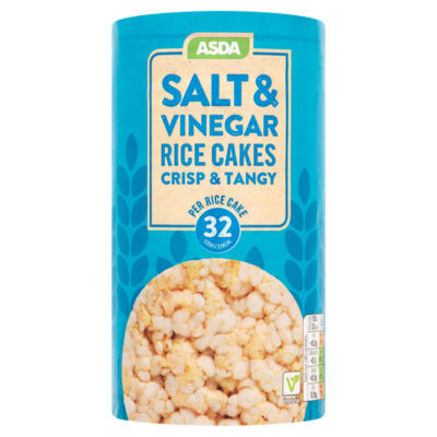 ASDA Salt & Vinegar Rice Cakes 129g