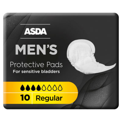 ASDA Mens Incontinence Pads for sensitive bladder - HelloSupermarket