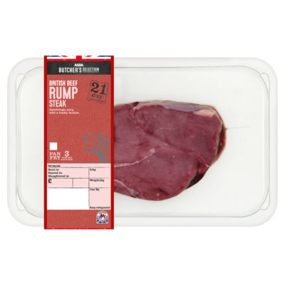 ASDA Butcher's Selection Rump Beef Steak 255g