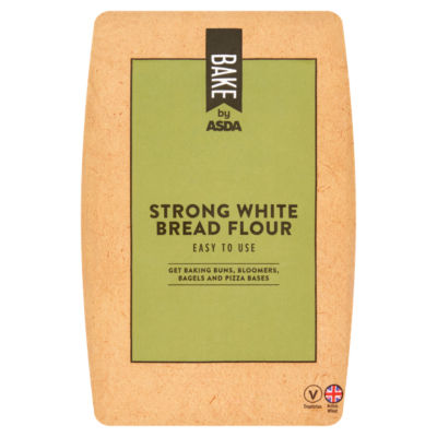 BAKE by ASDA Strong White Bread Flour 1.5kg