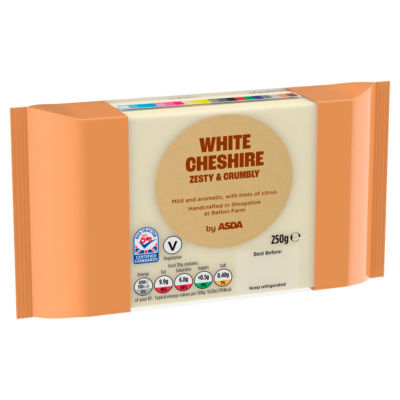 ASDA White Cheshire 250g