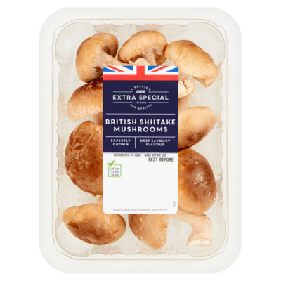 ASDA Extra Special British Shiitake Mushrooms