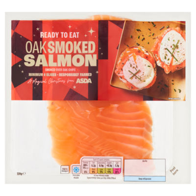 ASDA Flavoursome Oak Smoked Salmon