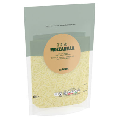 ASDA Grated Mozzarella Cheese 250g