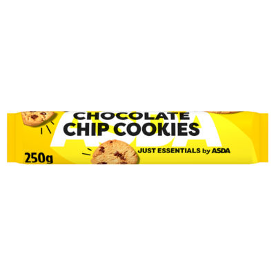 JUST ESSENTIALS by ASDA Chocolate Chip Cookies 250g