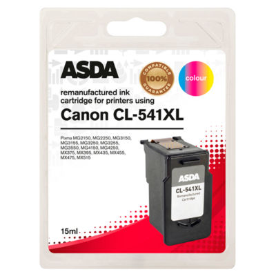 ASDA Canon CL-541XL Colour Ink Cartridge