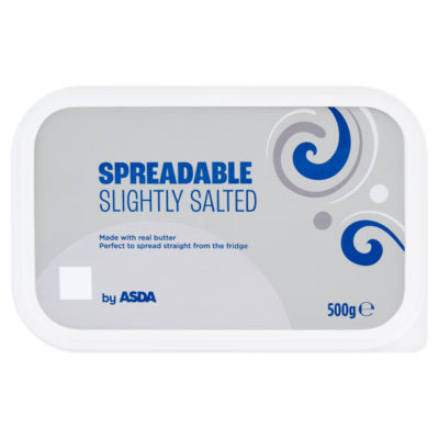 ASDA Spreadable Slightly Salted Butter 500g