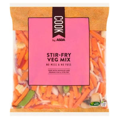 COOK by ASDA Stir-Fry Veg Mix