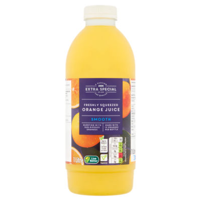 Exceptional by ASDA Freshly Squeezed Orange Juice 1 Litre