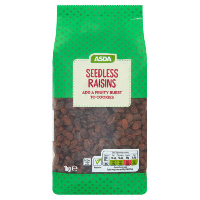 ASDA Seedless Raisins 1kg