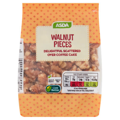 ASDA Walnut Pieces 150g