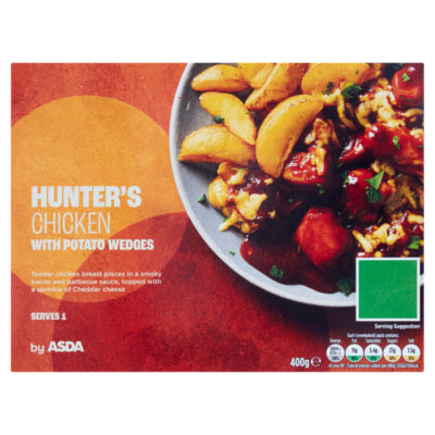 ASDA Hunters Chicken with Potato Wedges