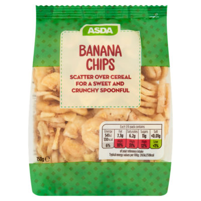 ASDA  Banana Chips 150g