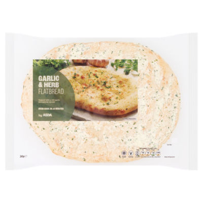 ASDA Garlic & Herb Flatbread