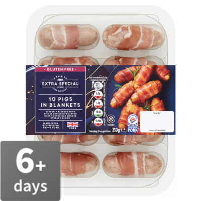 ASDA Extra Special 10 Pigs in Blankets 210g