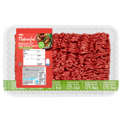 ASDA Flavourful Scotch Lean Beef Steak Mince 1kg