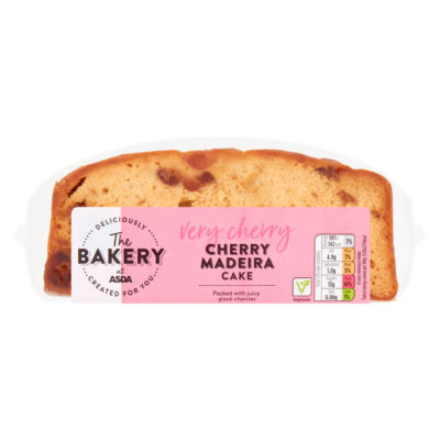 The BAKERY at ASDA Cherry Madeira Cake