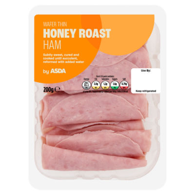 ASDA Wafer Thin Honey Roast Ham Slices