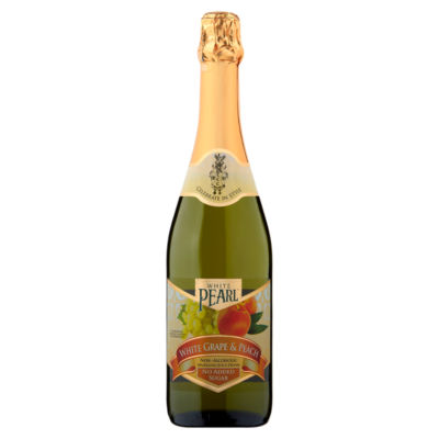 White Pearl Grape & Peach Non-Alcoholic Sparkling Drink 750ml