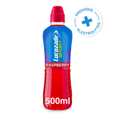 Lucozade Sport Drink Raspberry 500ml