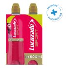 Lucozade Sport Drink Fruit Punch 4 x 500ml