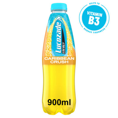 Lucozade Energy Drink Caribbean Crush