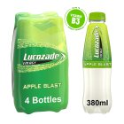 Lucozade Energy Drink Apple Blast 4x380ml