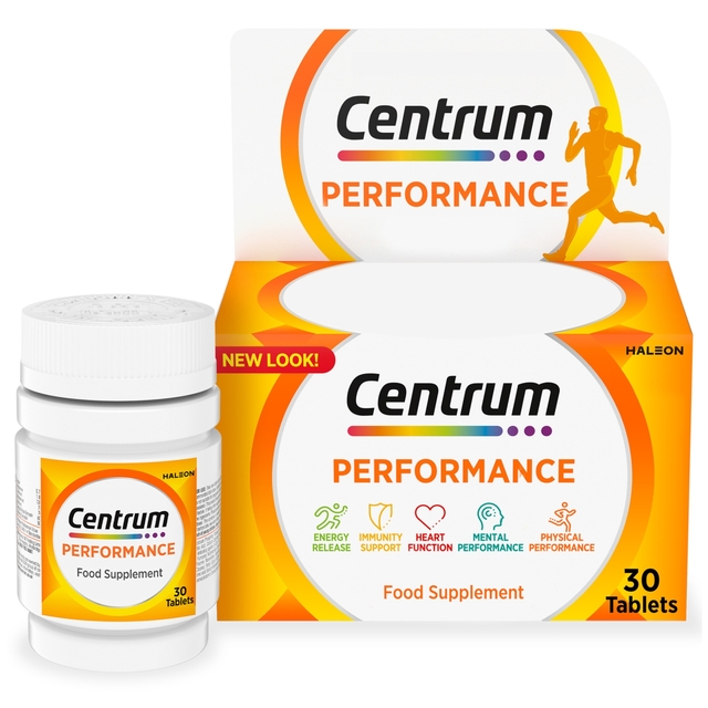 Centrum Performance Multivitamin & Minerals Supplement Tablets 30 per pack